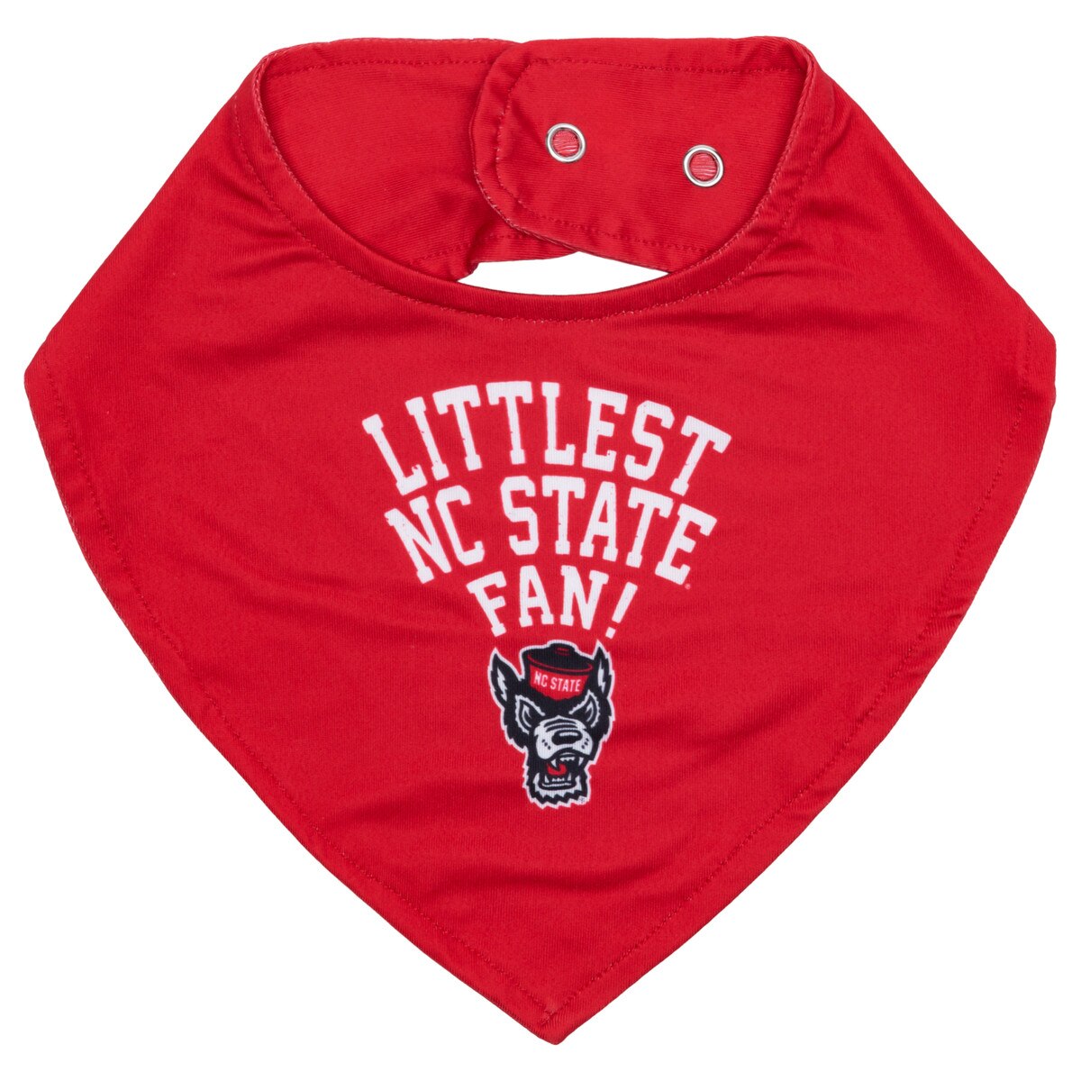 Baby Bib Littlest Wolfpack Fan